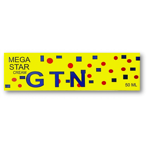 MEGA STAR GTN HEMORRHOIDS TREATMENT ( STEARIC ACID + CLOVE EXT. + D-PANTHENOL + PARABENS + GLYCERYL TRI-NITRATE ) CREAM 50 ML